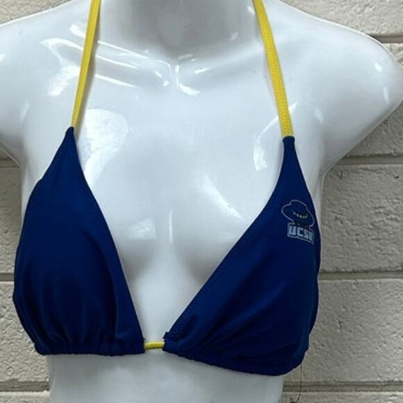 Collegiate UCSB Blue Bikini Top size XL - Picture 7 of 10
